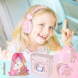 StayPowered Kinderheadset - Schattige Dinosaurusontwerp voor Comfortabel Luisterplezier! - Geïntegreerde Microfoon - Inclusief Geschenkdoos - Uitgebreide Volumecontrole - Schattig Cartoondesign - Wit - Levering Sneller dan Aangegeven! — thumbnail 4
