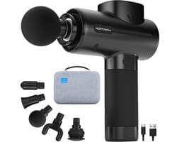 Northwall PRO - Massage Gun - Professioneel - Massage Apparaat - Massage Pistool Inclusief Koffer - 5 Opzetstukken