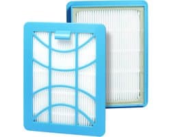 2x Dparts hepa filter geschikt voor Philips - stofzuiger hepafilter voor Performer Compact 3000 series - allergiefilter stofzuigerfilter - nr. CP1352 CP1352/01 - 432200494411
