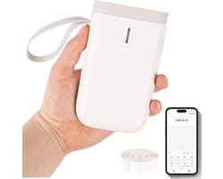 Crafts&Co Labelprinter - Labelmaker - Label Writer - Met App - Wit