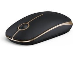 Sounix Draadloze Muis - 2.4G - Laptop en Computer - DPI 1600 - Stil - Zwart