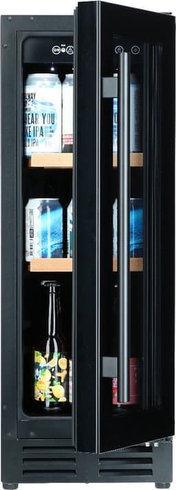 Bierkoelkast Melbourne - vol glazen deur - 48 flessen - Koelkast horeca - Bier koelkast voor Thuis - Flessenkoelkast- Drank koelkast - Bierkast — thumbnail 3