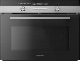 Inventum IMC6150RK - Inbouw combi-oven - Hetelucht - Magnetron - Grill - 50 liter - 45 cm hoog - Tot 250 graden - Zwart/RVS — thumbnail 2