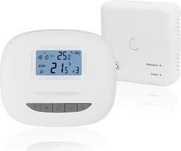 Wifi en Radio frequency opbouw programmeerbare thermostaat, USB voeding, tuya compatible, inclusief RF ontvanger, Optima W R3 — thumbnail 1