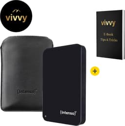 Harde Schijf Extern - Externe Harde Schijf 5 TB Multifunctioneel - Harde Schijf Extern Western Digital Met 8 MB Cache - 100% Tevredenheidsgarantie - 5400 RPM - Incl. Opberg Case — thumbnail 1