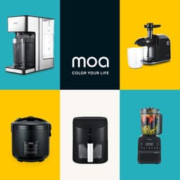 MOA Airfryer XL - 8 voorgeprogrammeerde programma's - 1600W - 4,5L Inhoud - 50ºC tot 200ºC - Zwart — thumbnail 10