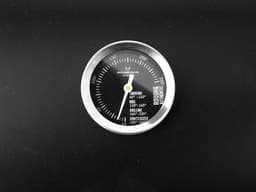 Gusta Barbecue Grill en Smoker - Grilloppervlak (LxB) 22 x 18 cm - Met Thermometer - Zwart — thumbnail 3