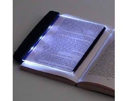 Boeklamp LED • Leeslamp • Boekenlegger Lamp • Bladzijde Verlichting