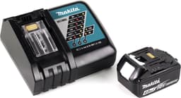 Makita DCL 180 RM1 W accu stofzuiger 18 V wit + 1x accu 4.0 Ah + lader — thumbnail 3