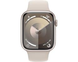 Apple Watch Series 9 - 45mm - Starlight Aluminium Case with Starlight Sport Band - M/L