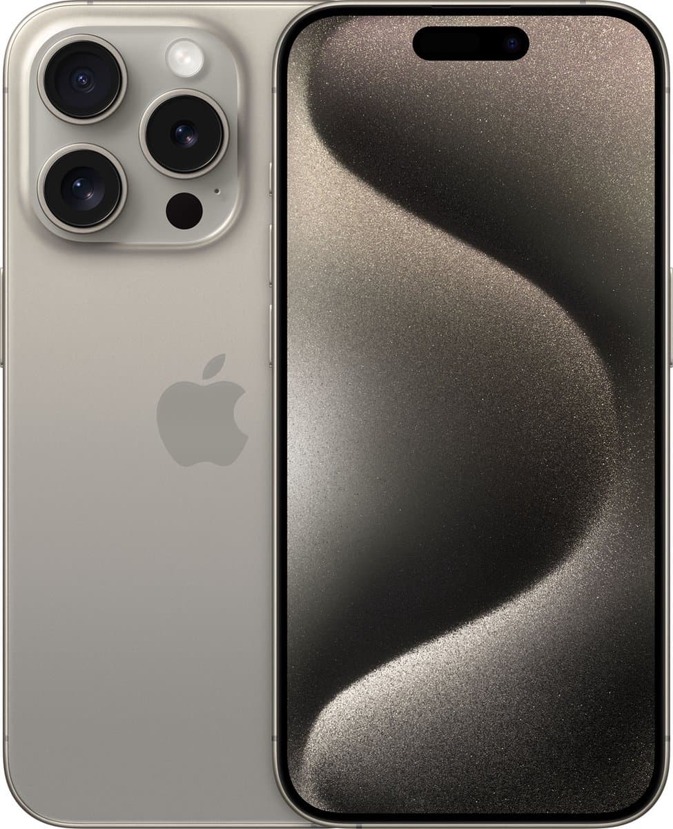 Apple iPhone 15 Pro - 1TB - Naturel Titanium — afbeelding 1