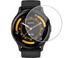 Screenprotector geschikt voor Garmin Venu 3s - Folie Screen Protector geschikt voor Garmin Venu 3s