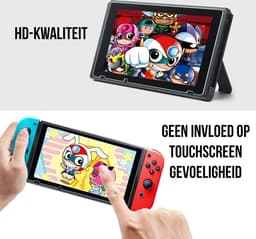 Podec - 3x Screenprotector geschikt voor Nintendo Switch - Tempered Glass Screen Cover — thumbnail 5