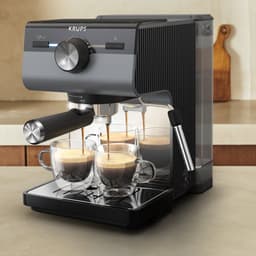 Krups Authentic+ C40 XP384G - Pistonmachine - Inclusief Melkopschuimer - Stijlvol Design - Compact - Geschikt voor Espresso en Latte — thumbnail 6