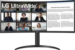 LG 34WR55QK-B - QHD Curved Ultrawide Monitor - USB-C 65w - 34 inch — thumbnail 8
