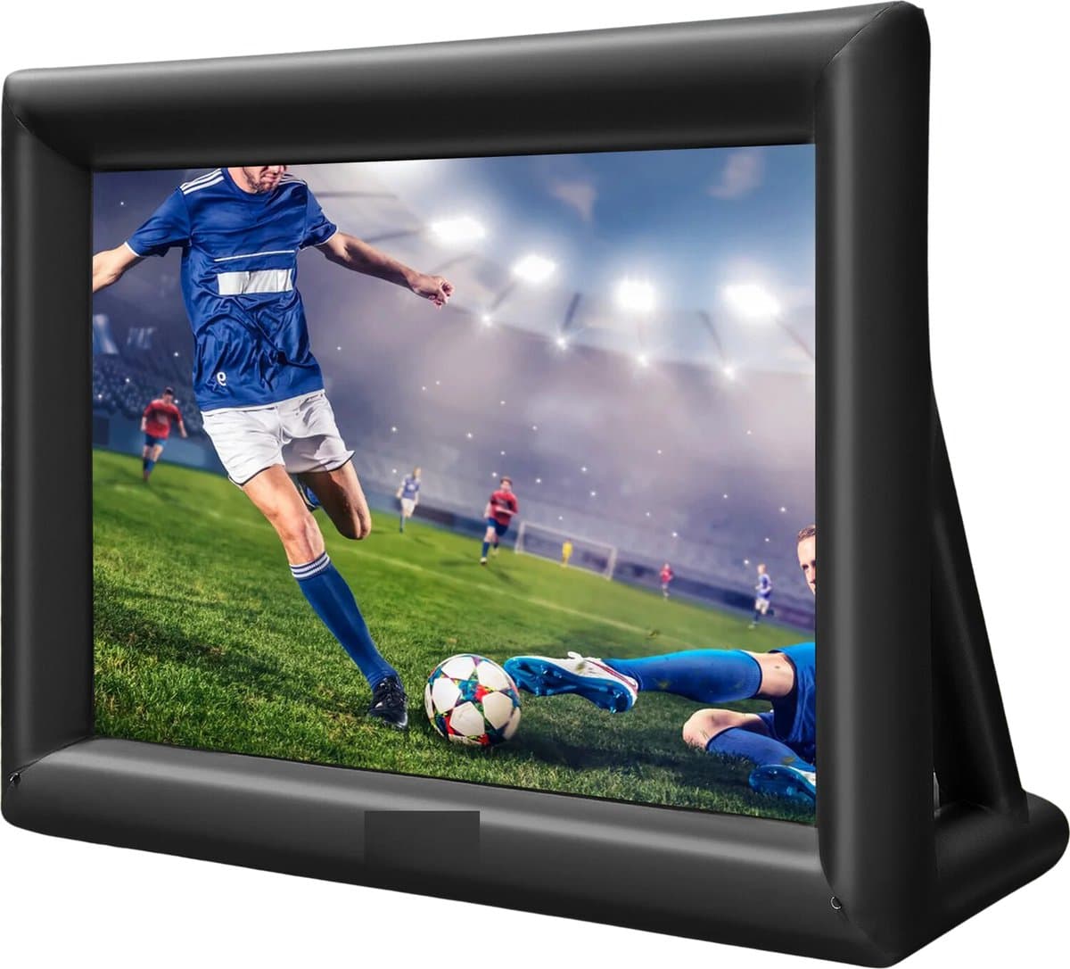 Betaalbare Goederen® Opblaasbare Filmprojector - Beamer - Mini projector - Mini Beamer - 18FT - Outdoor — afbeelding 1