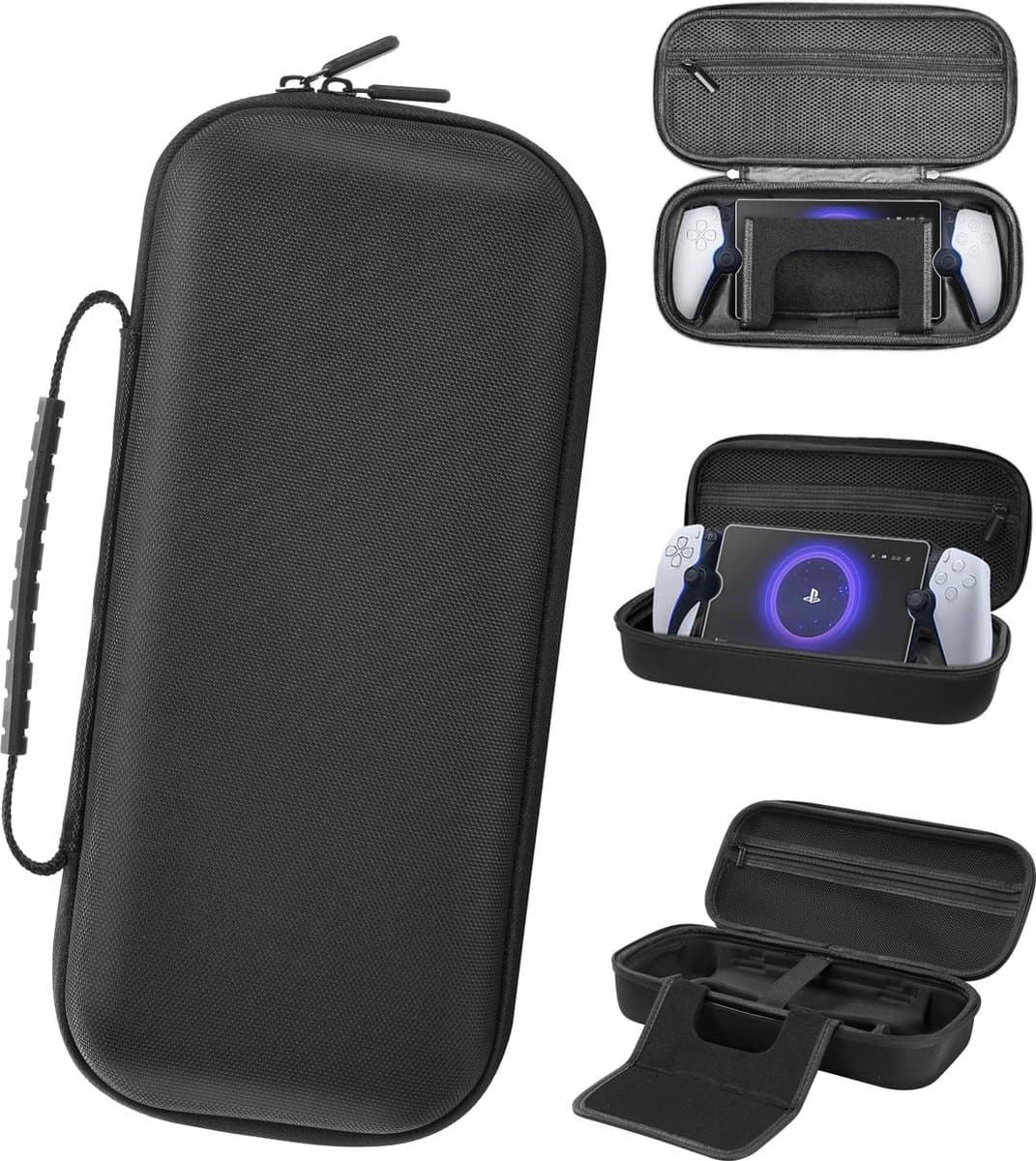 YONO Case geschikt voor Playstation Portal PS5 - Opbergtasje Hoesje - Beschermhoes - Zwart — afbeelding 1