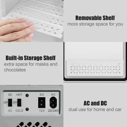 Solacis Skincare fridge - Skincare - Skincare koelkast - Tools - Organizer - Must have voor uw skincare! — thumbnail 5