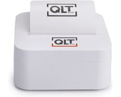QLT Thermische Mini Printer voor Smartphone - Inclusief Rollen (Zelfklevend) Papier - Mini Pocket Printer - Oplaadbaar via USB - Bluetooth 4.0 - Wit