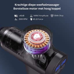 ApexArte® Massage Gun Professioneel - Massage Apparaat - Theragun — thumbnail 3