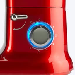 White-Label® Mixer met Mengkom - Keukenmachine - Keukenrobot - Rood — thumbnail 2