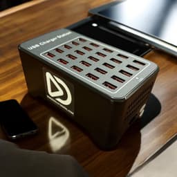 25 Poort USB oplaadstation USB-25-150W-2A | oplader snellader 25 poorten USB | Dolly Digital© — thumbnail 1