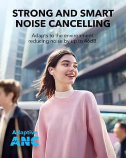 soundcore A30i by Anker, Noise Cancelling Earbuds, Lipstick Shaped Design, Small, Lightweight Comfort, Clear Sound, 24 Hours Playtime, IP54, Wireless Earbuds, Bluetooth 5.4 — thumbnail 4