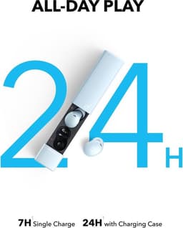 soundcore A30i by Anker, Noise Cancelling Earbuds, Lipstick Shaped Design, Small, Lightweight Comfort, Clear Sound, 24 Hours Playtime, IP54, Wireless Earbuds, Bluetooth 5.4 — thumbnail 8