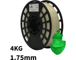 Glow in the Dark PLA+ 4kg 3D Printer Filament 1.75 mm - Hoge Kwaliteit en Duurzaam - Compatibel met Creality, Bambu Lab, Esun en Andere 3D Printers - Voor 3D Printen van Prototypes, Modellen, Accessoires - voor Professioneel en Thuisgebruik