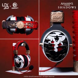 LEXIP Assassin's Creed Shadows "ASSASSIN" Bundel - Draadloze gaming headset en draadloze controller inclusief volledige PC versie game - Exclusief design i.s.m. UBISOFT - Multicolor — thumbnail 3