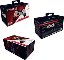 LEXIP X UBISOFT - Assassin's Creed Shadows - Draadloze controller - Exclusief AC Shadows design - bekabeld of draadloos via 2,4 GHz USB dongle - Bluetooth - Geschikt voor PS4, PC, Android, iOS en Nintendo Switch - wit, zwart, rood — thumbnail 5