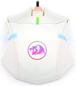 Redragon: Centrophorus M601 Wit Wired Gaming Mouse /PC - gaming muis - verstelbare DPI - Teflon pads - m601W — thumbnail 2