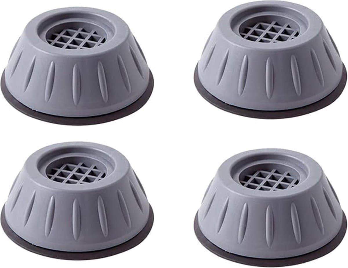 wasmachine dempers - 4 stuks - Wasmachine Verhoger - trillingsdempers - Binnendiameter 5.5cm*onderkant 9cm - Anti Slip Trilmats - Schokdemper - Wasmachine Trillingsdempers - rubberen pad - groot — afbeelding 1