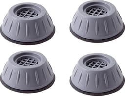 wasmachine dempers - 4 stuks - Wasmachine Verhoger - trillingsdempers - Binnendiameter 5.5cm*onderkant 9cm - Anti Slip Trilmats - Schokdemper - Wasmachine Trillingsdempers - rubberen pad - groot — thumbnail 1
