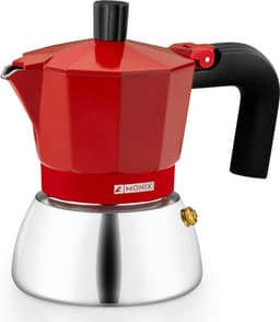 Monix M863103 - Italiaanse Koffiezetapparaat - Rood — thumbnail 1