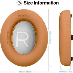 Oorkussen geschikt voor Bose NC 700 - Khaki — thumbnail 3