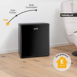 TZS First Austria Mini koelkast - Minibar - 30 liter - Vrijstaand - Volledig stil 22dB - Zwart — thumbnail 7