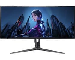 Acer Predator UM.CXXEE.501 computer monitor 86,4 cm (34") 3440 x 1440 Pixels UltraWide Quad HD QD-OLED Zwart