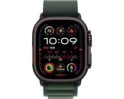 Apple Watch Ultra 2 Black TC Green Alpine Large