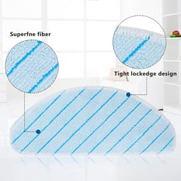10Pcs Wasbare Reiniging Mop Doek geschikt voor Ecovacs Deebot T9 Serie T9 AIVI T9 PRO T9 MAX Onderdelen — thumbnail 5