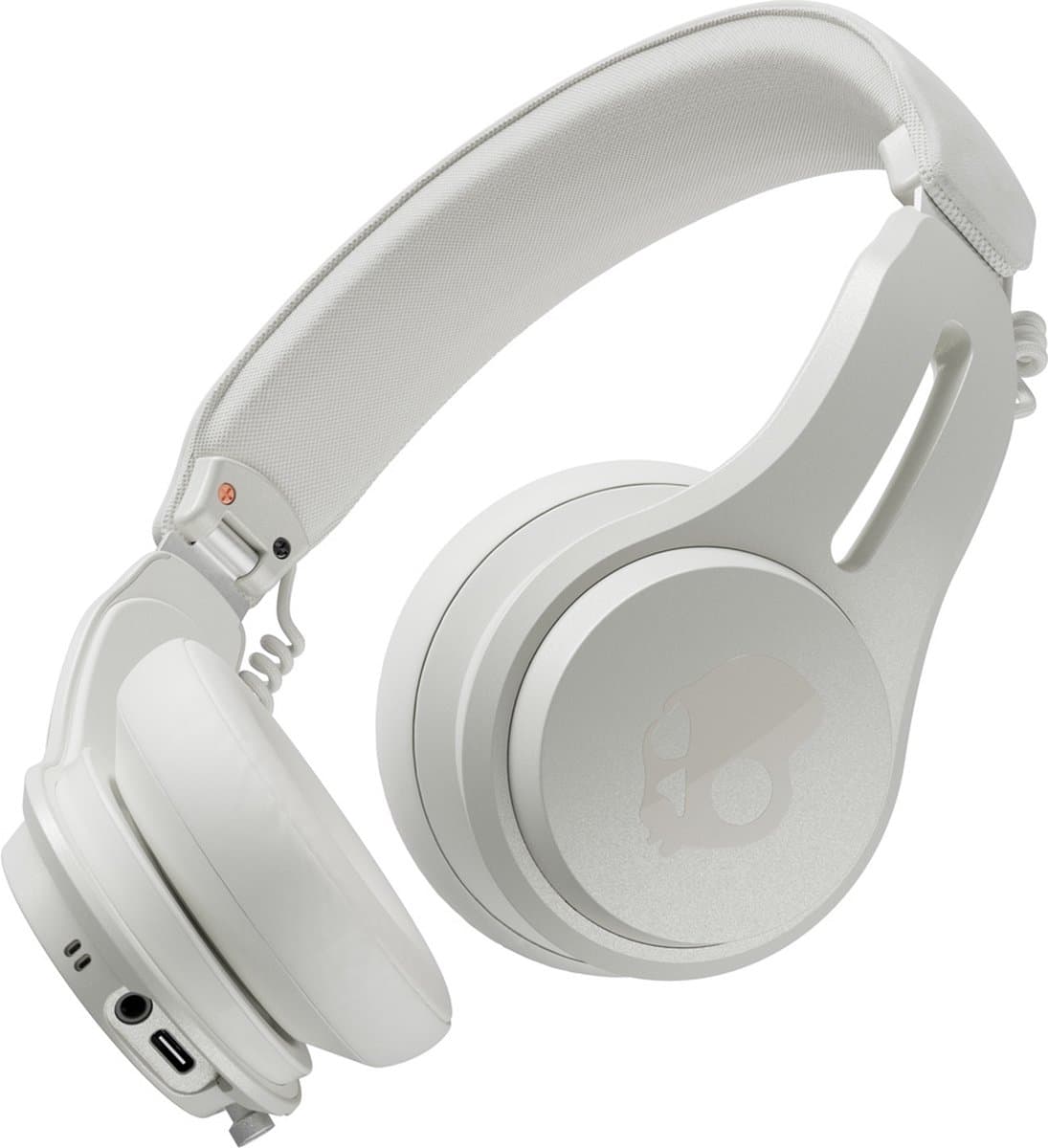 Skullcandy Icon ANC Draadloze Hoofdtelefoon - Bluetooth Koptelefoon - Active Noise Cancelling - 60u batterij - Waterbestendig - On-Ear - met Microfoon - Wit — afbeelding 1