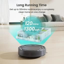 Comnox - Lefant M210 Pro Robotstofzuiger - 2200Pa Zuigkracht - WiFi/App/Alexa Bediening - 120 Minuten Looptijd - Compact en Slim Ontwerp — thumbnail 3