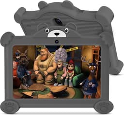 MKSS® Kindertablet Vanaf 3 Jaar - Tablet Kinderen - Kinderspeelgoed - Grijs — thumbnail 1