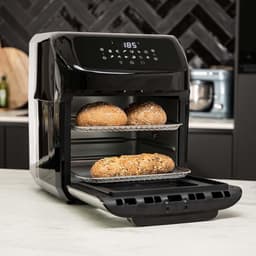 Royalty Line® AFO12601 Airfryer Oven - Airfryer XXL - 12 Liter Heteluchtoven met 12 Programma's - Touch Display Heteluchfriteuse - 1800W - Zwart / RVS — thumbnail 17