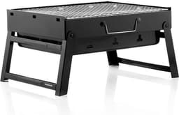 Opvouwbare draagbare barbecue voor gebruik met houtskool BearBQ InnovaGoods — thumbnail 5