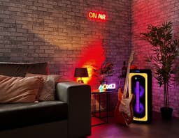N-GEAR LGP Juke 808 - Bluetooth Speaker - Karaoke Set - Party Box met 2 Microfoons - Zwart — thumbnail 3