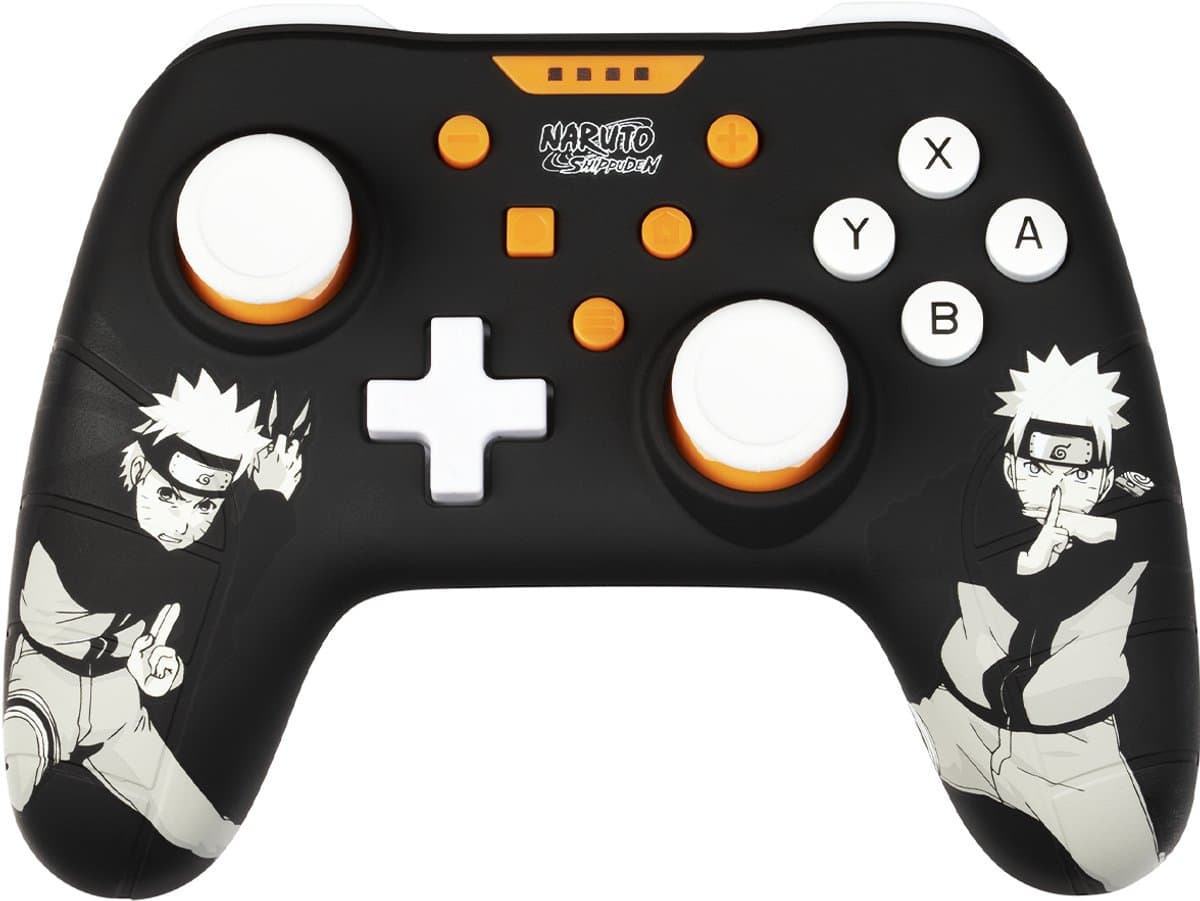 Naruto - Switch 1 & 2 controller - 3m kabel - extra functies (zwart) — afbeelding 1