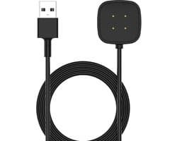 Oplader - USB oplaadkabel - geschikt voor Fitbit Versa 4 / Sense 2