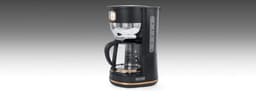 MS-220BC - Muse filter-koffiezetapparaat, 1,4 L, zwart/messing — thumbnail 4