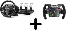 Thrustmaster T300 RS GT Racestuur + Thrustmaster TM Open Wheel- Add-On - PC - PS5 - PS4 + PS3 — thumbnail 1